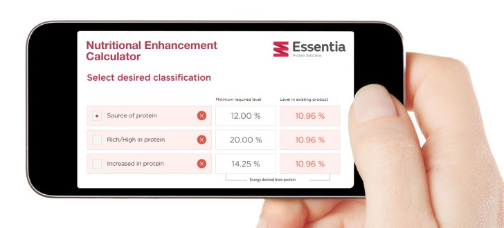 Essentia Nutritional Enhancement Calculator